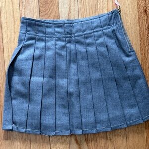 Crewcuts Gray Pleated Skirt, new with tags.